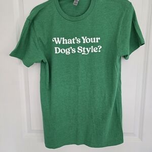 Next Level Apparel Green Dog Style Tee‎